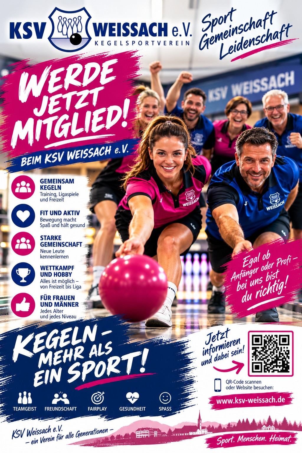 Mitgliederwerbung KSV Weissach